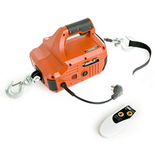 Load image into Gallery viewer, 110V AC Portable Electric Winch with Steel Cable