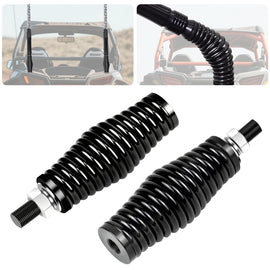 2PCS Whip Lights Spring Mount - Quick Release Heavy-Duty Compatible with UTV ATV Polaris RZR Can-Am Jeeps Offroad