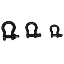 Load image into Gallery viewer, Shackles for Towing Ropes-Black