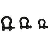 Shackles for Towing Ropes-Black