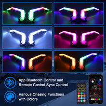Load image into Gallery viewer, RGB X3 Fang Lights Compatible with Can Am Maverick X3 XDS XRS Max Turbo 2017-2023 | APP &amp; Remote Control Multicolor LED with Music Sync