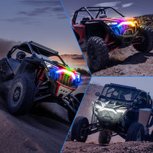 Load image into Gallery viewer, RGB RZR PRO Front Accent Light Compatible with 2020-2024 Polaris RZR PRO XP/4/ RZR PRO R/RZR Turbo | APP &amp; Remote Control &amp; Music Sync Modes