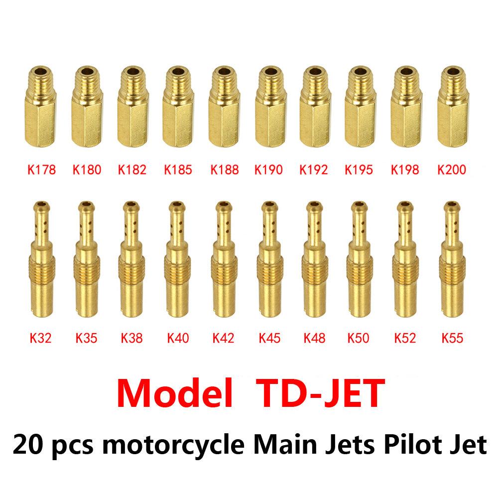 20PCS Carburetor Replacement Jet Kit