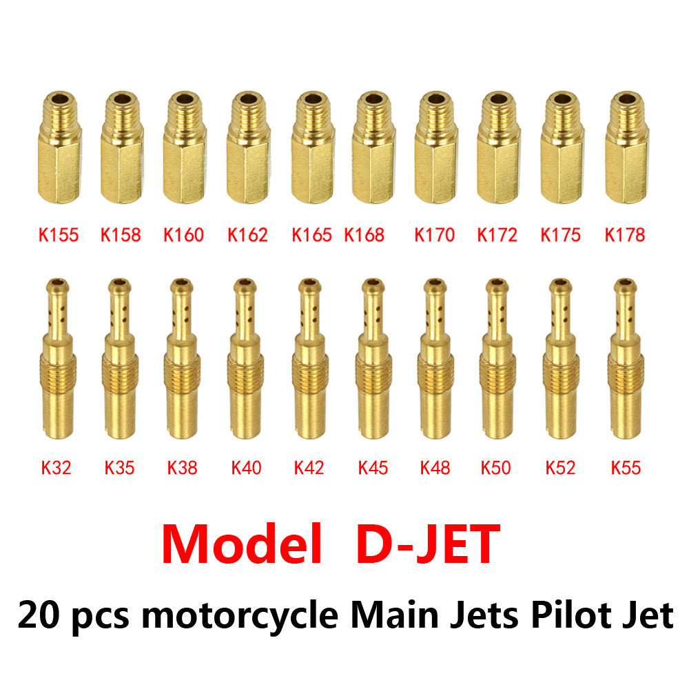 20PCS Carburetor Replacement Jet Kit