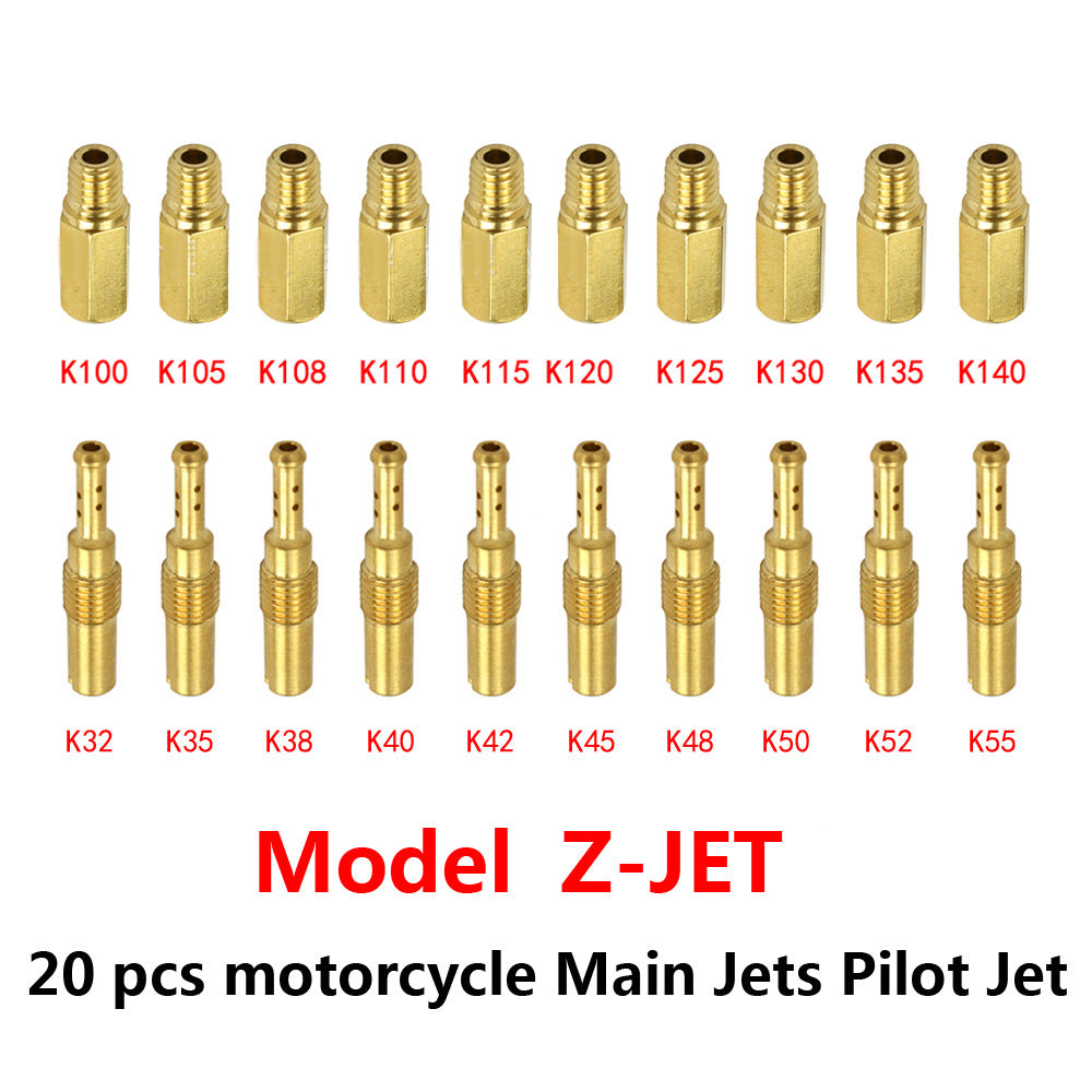 20PCS Carburetor Replacement Jet Kit