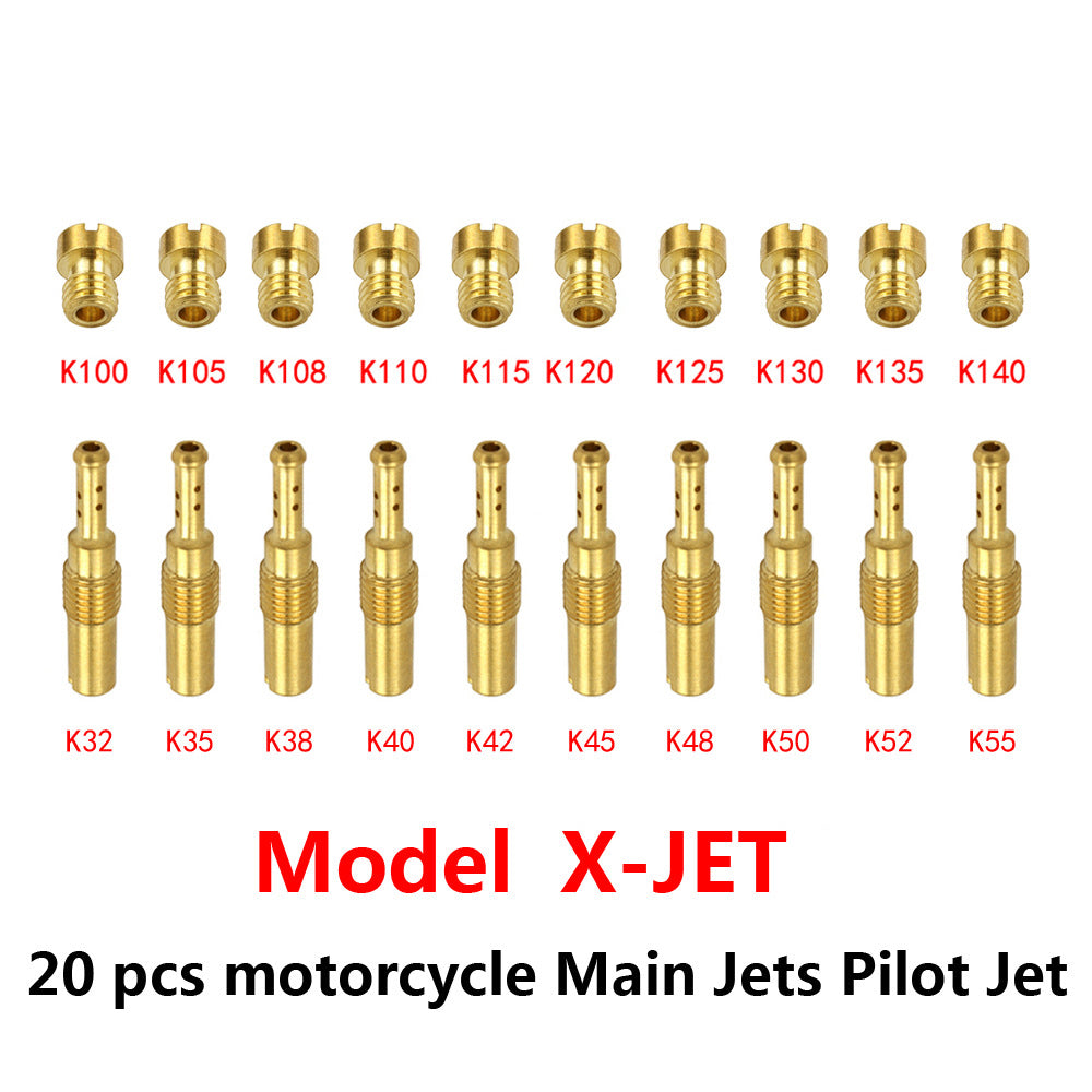 20PCS Carburetor Replacement Jet Kit