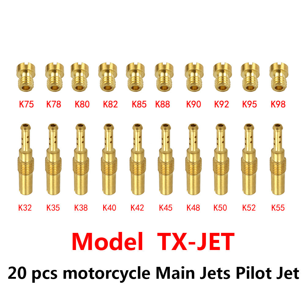 20PCS Carburetor Replacement Jet Kit