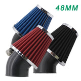 48MM Carburetor Clip Angle Air Filter