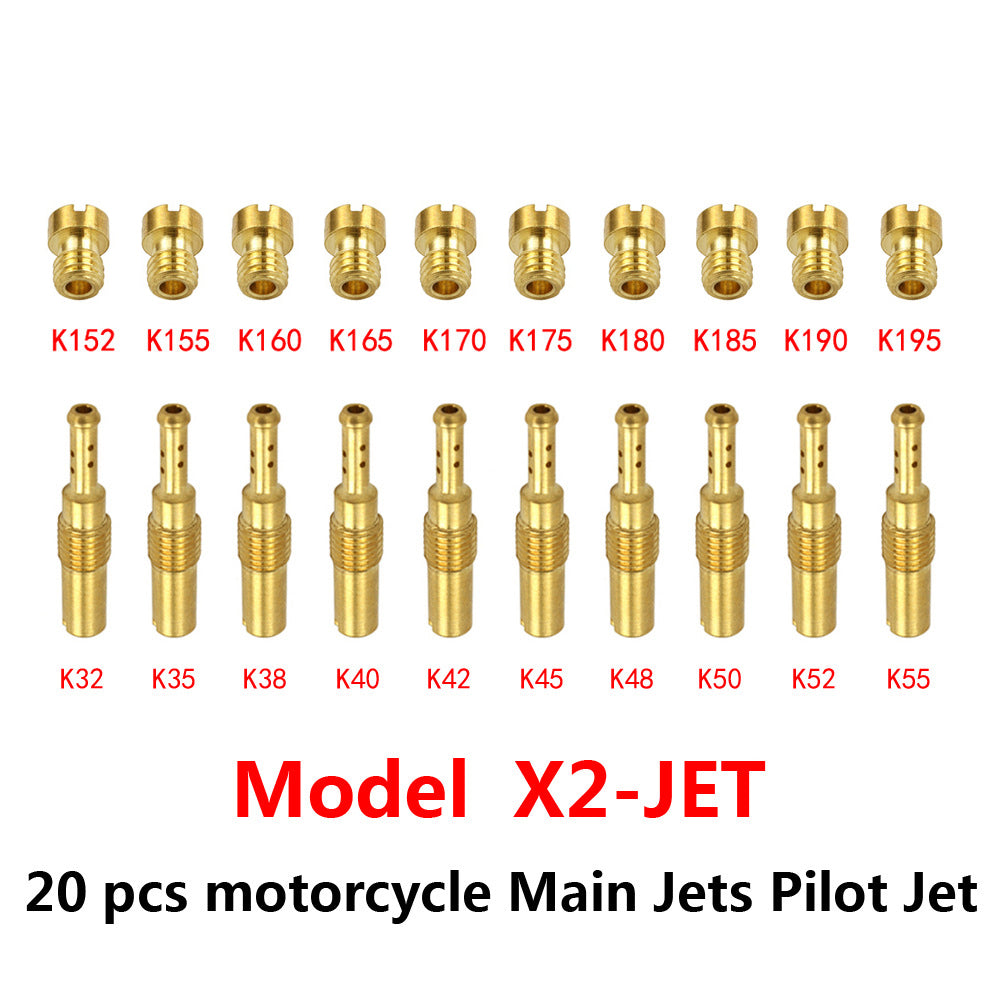 20PCS Carburetor Replacement Jet Kit